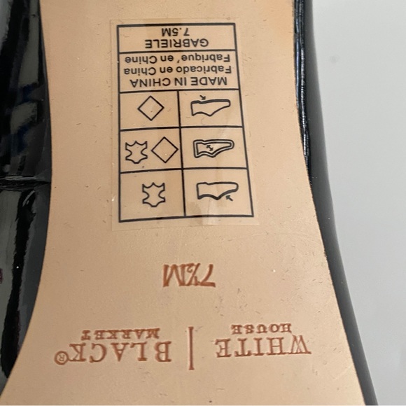 💕SALE💕 White House Black Market Gabriele Patent Leather High Heel Pumps - Picture 6 of 7